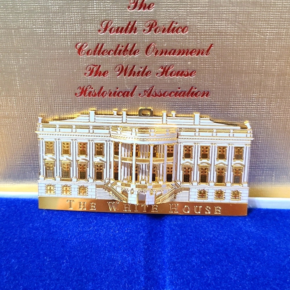 The White House South Portico Collectible Ornament New